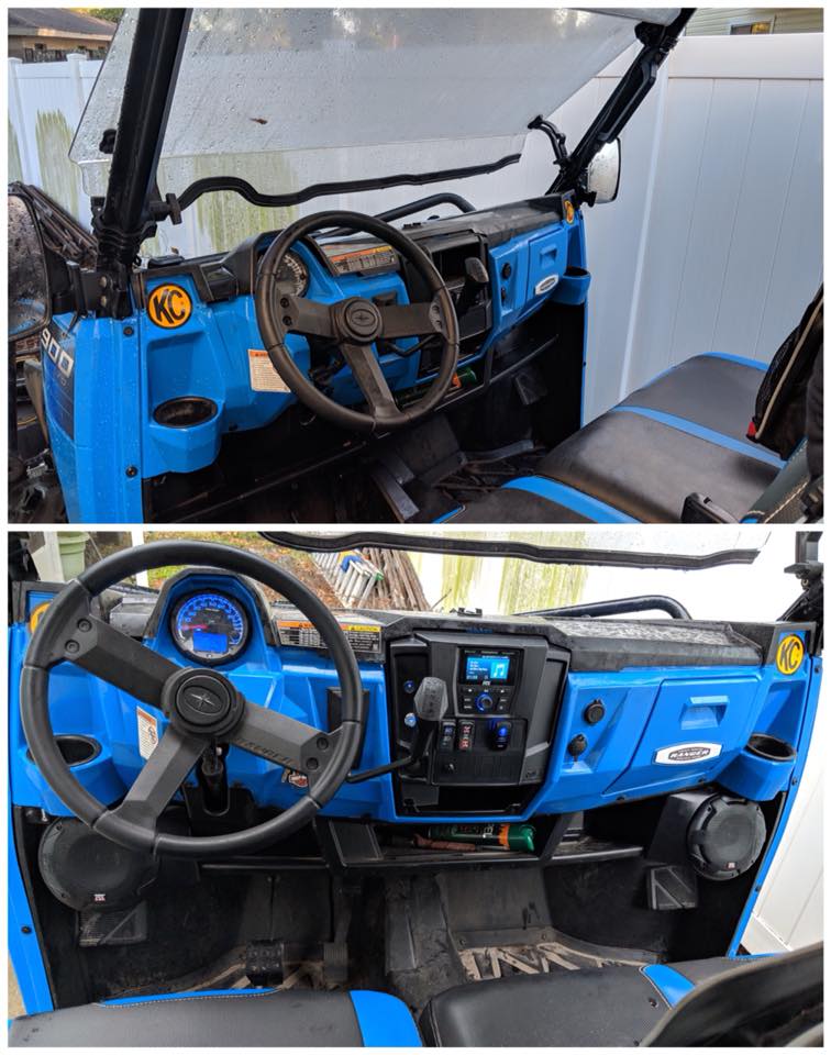 Polaris Side-by-Side Interior Dash Upgrade